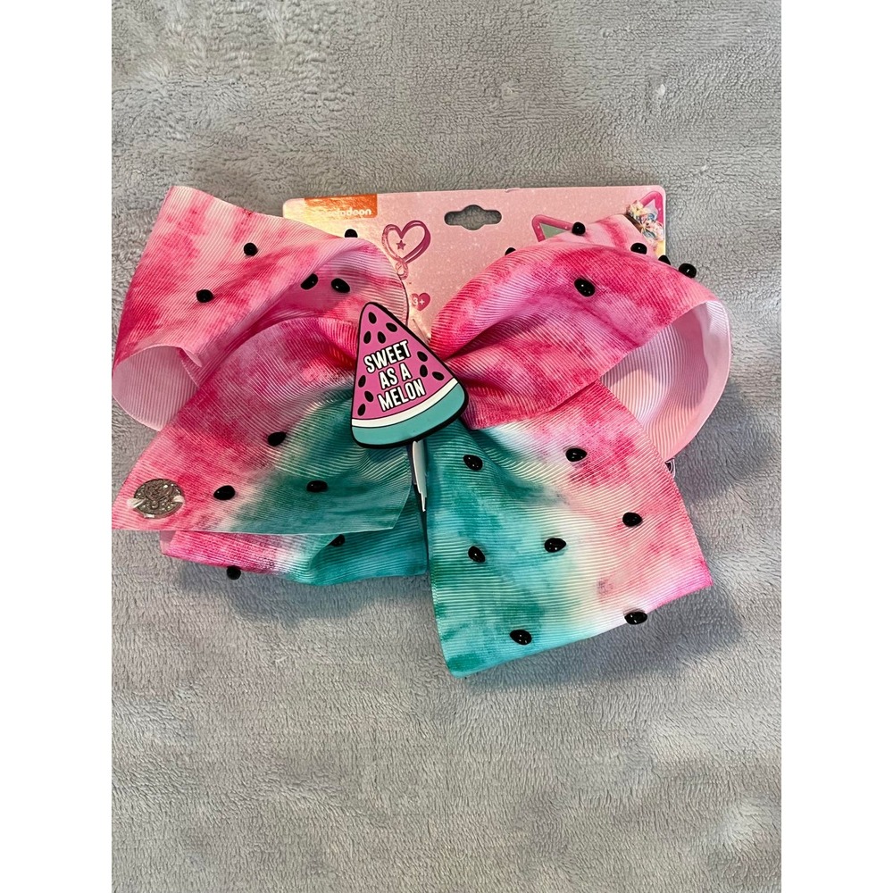 JoJo Bow Watermelon Sweet as a Melon Alligator Clip Cheer